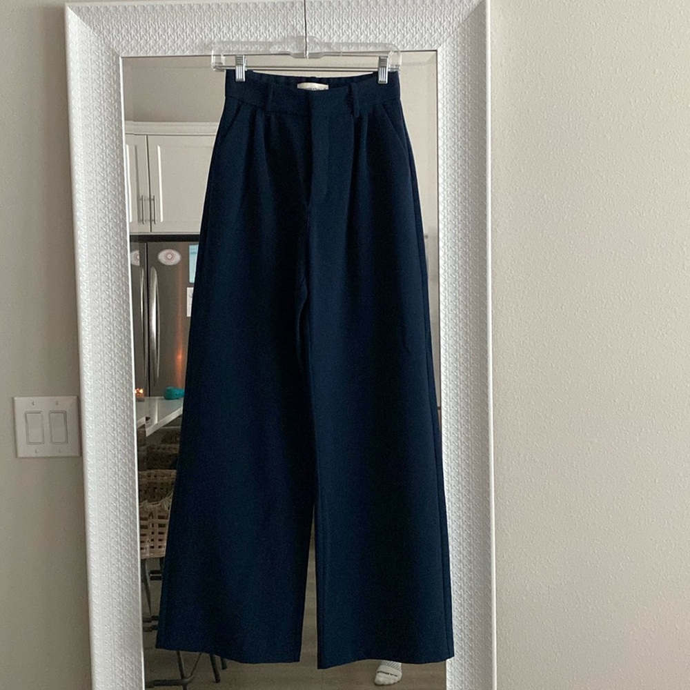 Abercrombie and Fitch Navy Trousers